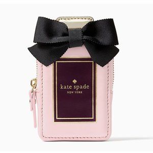 Kate Spade On Pointe Perfume Bottle Coin Purse wallet nwot